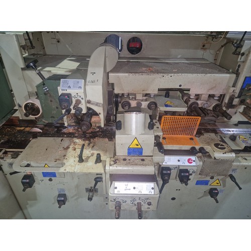 6219 - 1 x SCM 4 sided planer moulder model Compact 23 KS, YOM 1998, 3ph, no cutting blocks or other toolin... 