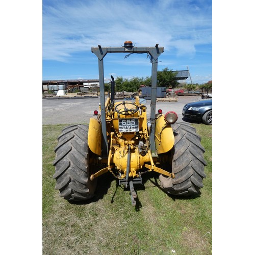 6297 - Massey Ferguson 203 Industrial Tractor, complete with Fore-end power loader & hitch, 3 cylinder, Reg... 