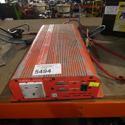 5494 - 1 x 12v to 240v inverter