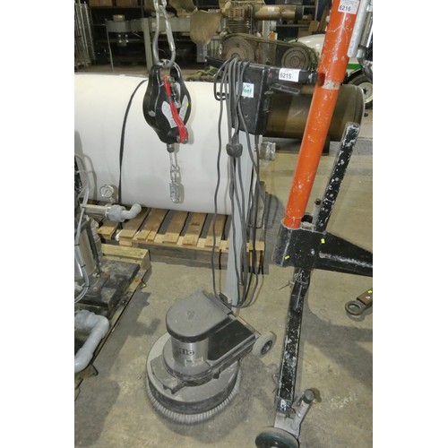 6215 - 1 x Numatic NMD1000H rotary floor scrubber / polisher 240v  Tested Working