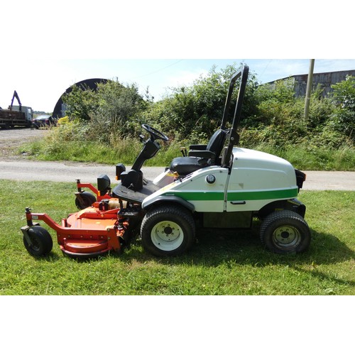 6240 - A Shibaura model CM374 out front mower, 2680 hours, YOM 2014 (Reg. No. WA14 BVB but No V5 document i... 