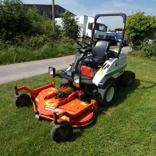 6240 - A Shibaura model CM374 out front mower, 2680 hours, YOM 2014 (Reg. No. WA14 BVB but No V5 document i... 