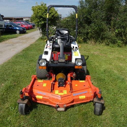 6240 - A Shibaura model CM374 out front mower, 2680 hours, YOM 2014 (Reg. No. WA14 BVB but No V5 document i... 