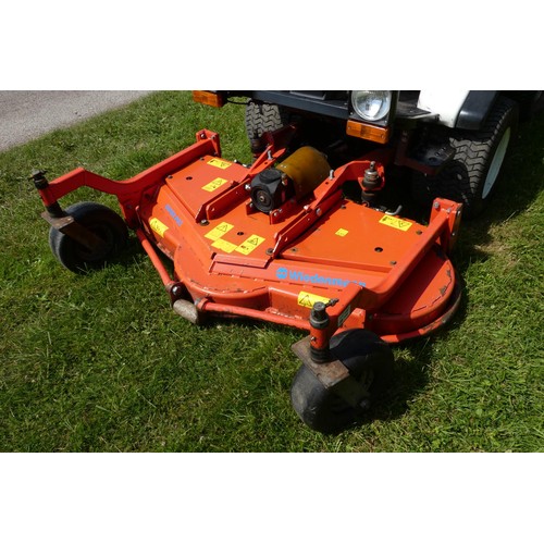 6240 - A Shibaura model CM374 out front mower, 2680 hours, YOM 2014 (Reg. No. WA14 BVB but No V5 document i... 