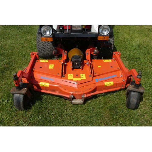 6240 - A Shibaura model CM374 out front mower, 2680 hours, YOM 2014 (Reg. No. WA14 BVB but No V5 document i... 