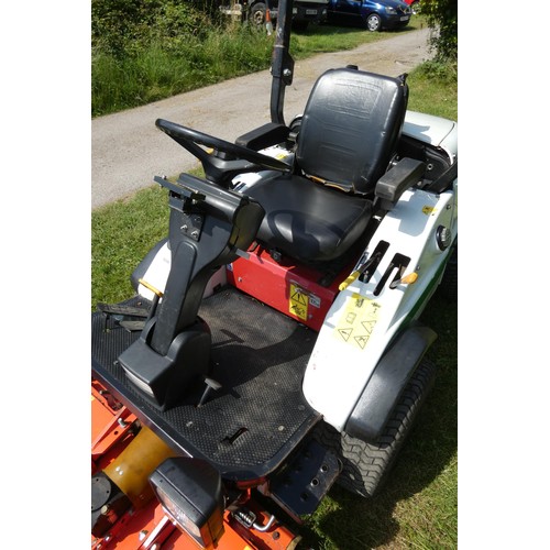 6240 - A Shibaura model CM374 out front mower, 2680 hours, YOM 2014 (Reg. No. WA14 BVB but No V5 document i... 