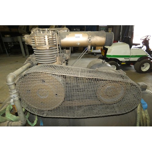 6220 - 1 x Bristol 307 ATS 60 workshop air compressor 3ph