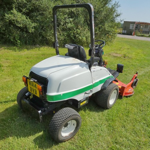 6240 - A Shibaura model CM374 out front mower, 2680 hours, YOM 2014 (Reg. No. WA14 BVB but No V5 document i... 