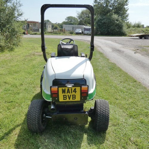 6240 - A Shibaura model CM374 out front mower, 2680 hours, YOM 2014 (Reg. No. WA14 BVB but No V5 document i... 