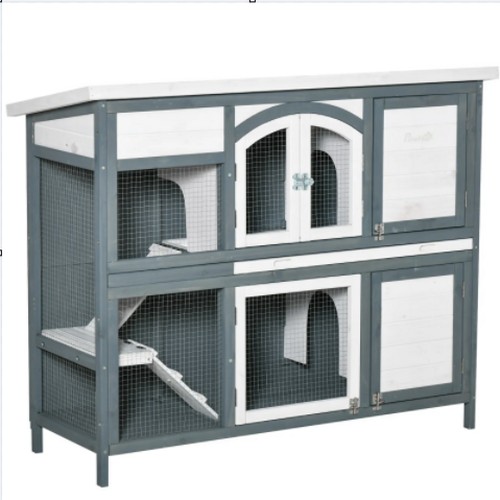 17 - 1 x Paw Hut weather resistant rabbit hutch RRP £129