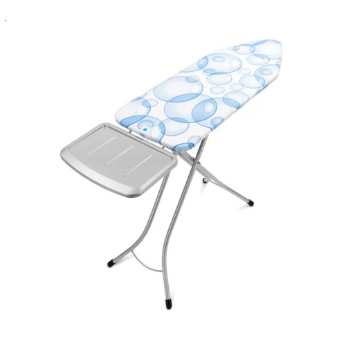 52 - 1 x Brabantia Size C perfect flow ironing board with solid steam unit holder RRP £106