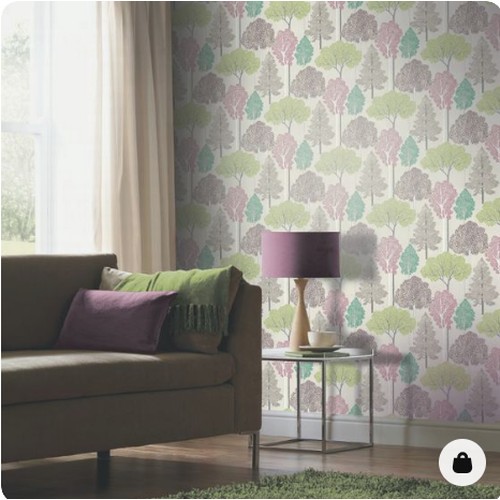 55 - 3 x matching rolls of Imagine luxury weight wall paper