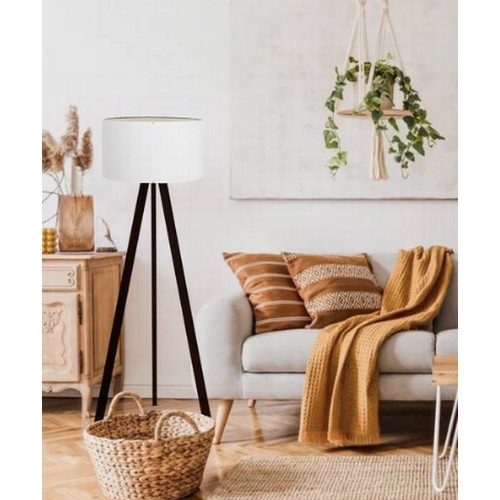 57 - 1 x Wilde 140cm tripod floor lamp