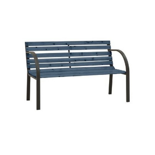 170 - 1 x Vida XL childrens garden bench in grey painted Chinese Fir wood RRP £50