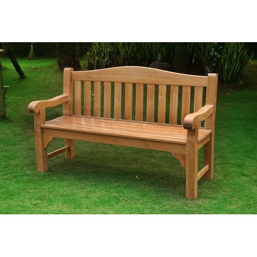 179 - 1 x Dana Teak garden bench approx 1.5m wide