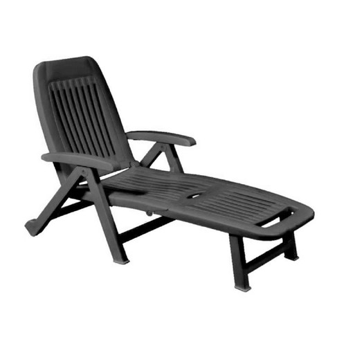 199 - 1 x Albe 190cm long reclining single sun lounger RRP £89