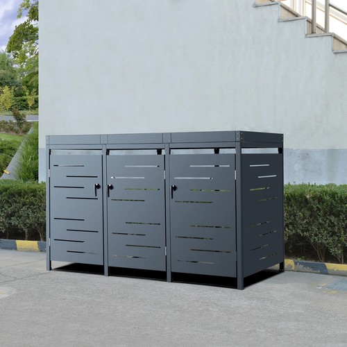 200 - 1 x Balbona metal triple bin store RRP £499