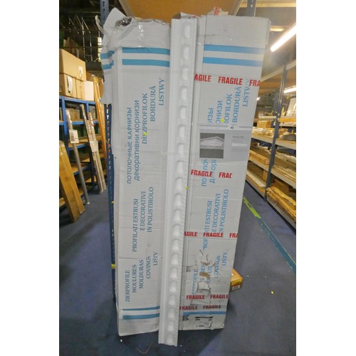 40 - A quantity of Tina expanded polystyrene ceiling mouldings