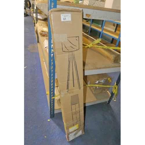 61 - 1 x floor lamp (no other details visible)