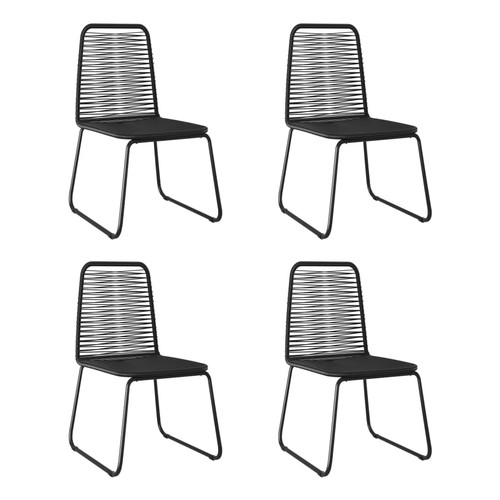 209 - A set of 4 x Graves patio dining side chairs RRP £226