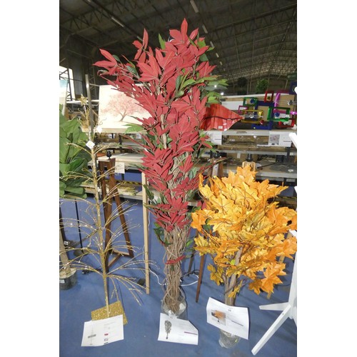 83 - 1 x faux Capensia tree in pot liner RRP £329