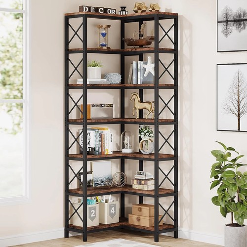 214 - 1 x Lorrona corner bookcase RRP £134