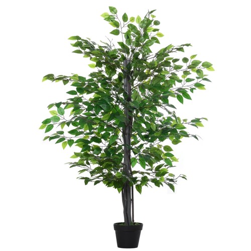 225 - 1 x Outsunny faux Banyan plant in pot approx 145 cm high RRP £44