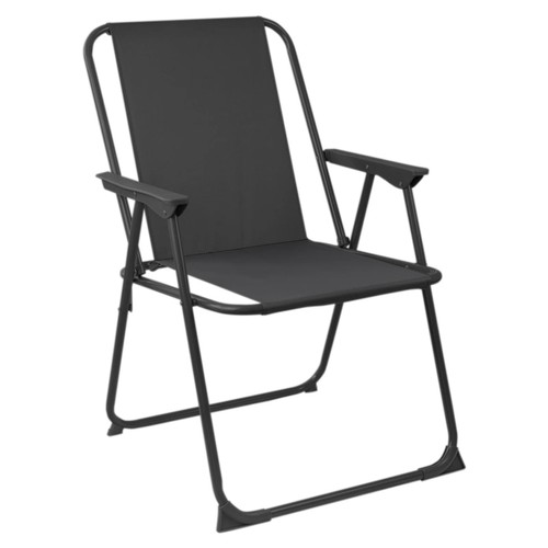 259 - 4 x folding metal beach chairs