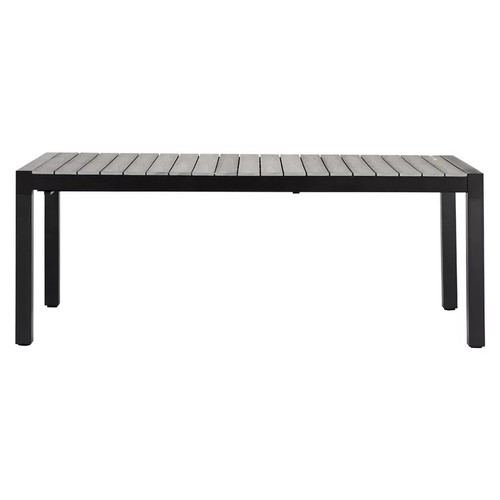 291 - 1 x Marial extendable aluminium dining table RRP £424