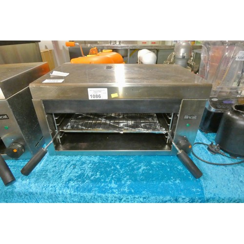 1086 - A commercial stainless steel steakhouse grill by Lincat 240v - trade   Tested Working