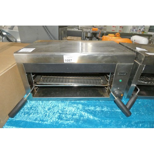 1087 - A commercial stainless steel steakhouse grill by Lincat 240v - trade  Tested Working