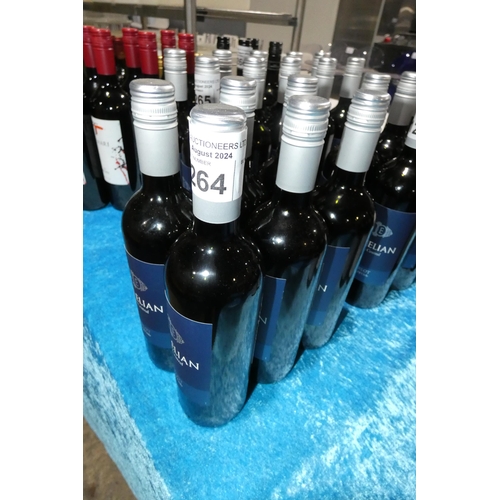 1264 - 6 bottles of San Elian Chile Merlot