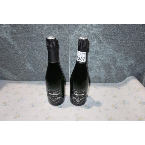 1287 - 2 x bottles of Brut by Lyme Bay Winery