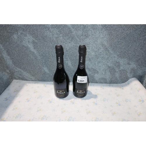 1291 - 2 x bottles of Ayala Champagne brut Majeur