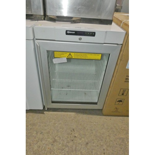 1154 - A commercial under counter display fridge by Gramtype KG-210-LG - trade. TESTED WORKING