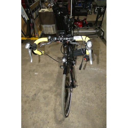 2095 - 1 x Schwinn DBX Super Sports bicycle which has been converted to a battery assisted bicycle supplied... 