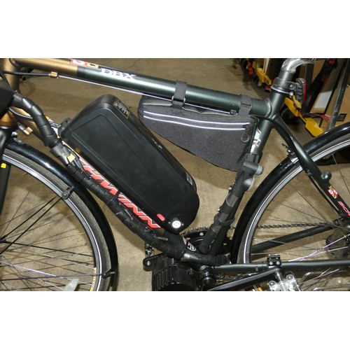 2095 - 1 x Schwinn DBX Super Sports bicycle which has been converted to a battery assisted bicycle supplied... 