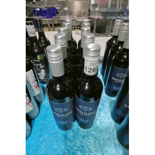 1265 - 10 bottles of San Elian Chile Merlot