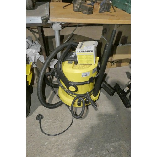 2049 - 1 x Karcher A2234 wet / dry vacuum cleaner 240v (Trade) TESTED WORKING