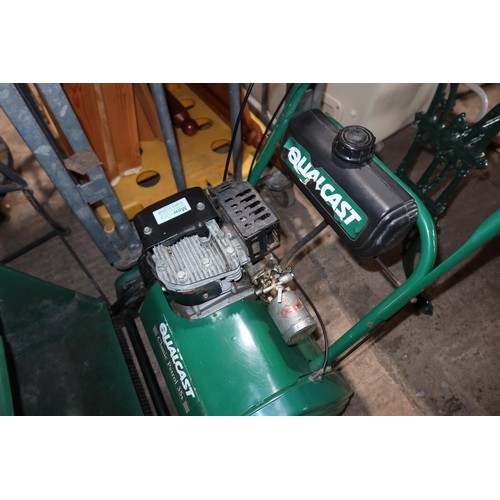 2054 - 1 x Qualcast Classic Petrol 35S cylinder lawn mower