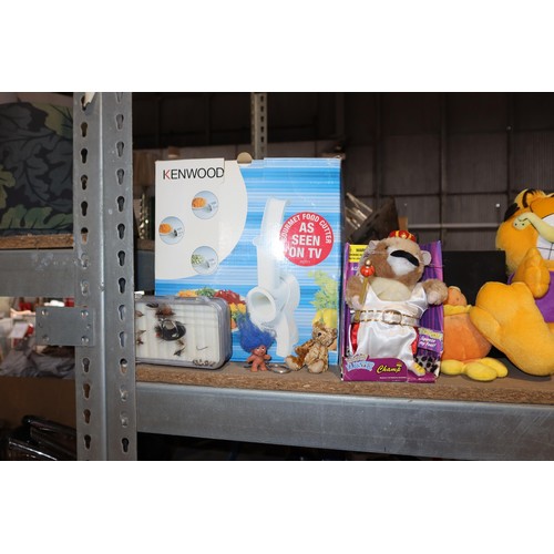 2103 - A quantity of various soft toys, games, books etc (including a Harry Potter and The Half Blood Princ... 