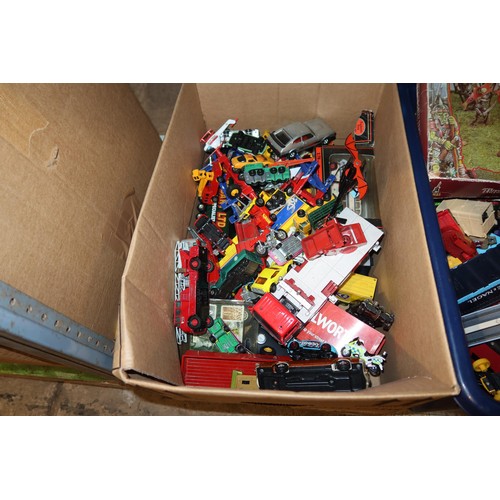 2112 - A quantity of various toy cars etc. Contents of 1 shelf