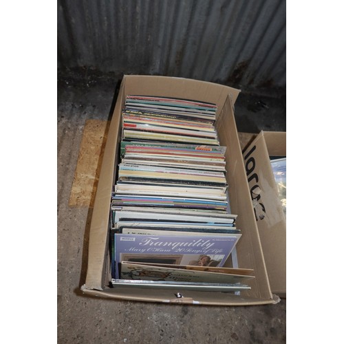 2122 - A quantity of various vinyl records and books