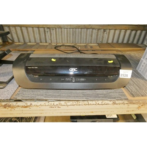 2528 - An A3 laminator by GBC type Fusion Plus 7000L - trade