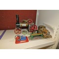 Atelier machine à vapeur vintage Mamod live + 5 accessoires