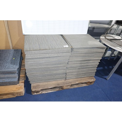 1343 - 1 x pallet containing a quantity of approx 200 x Shaw patterned carpet tiles each measuring approx 6... 