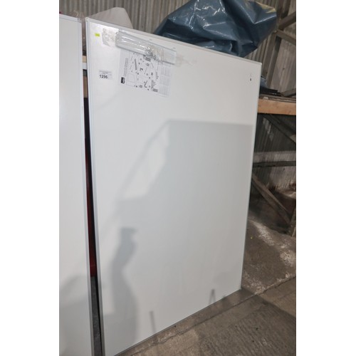 1296 - 1 x Nobo dry wipe board approx 120 x 180cm