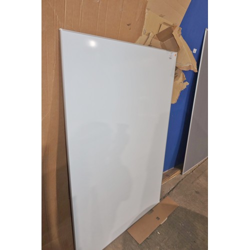 1300 - 1 x Nobo dry wipe board approx 100 x 150cm