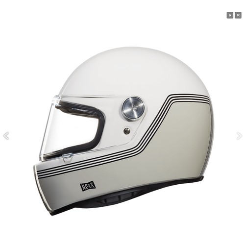 1130 - 1 x Nexx Garage motorcycle helmet type X G100R Motordrome white size XS