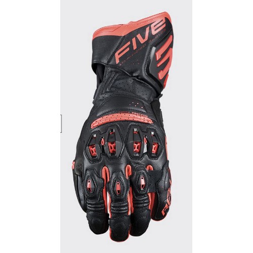 1221 - 2 x pairs of Five RFX3 Evo mens motorcycle gloves size L RRP £125 per pair and 2 x Nexx neck tubes